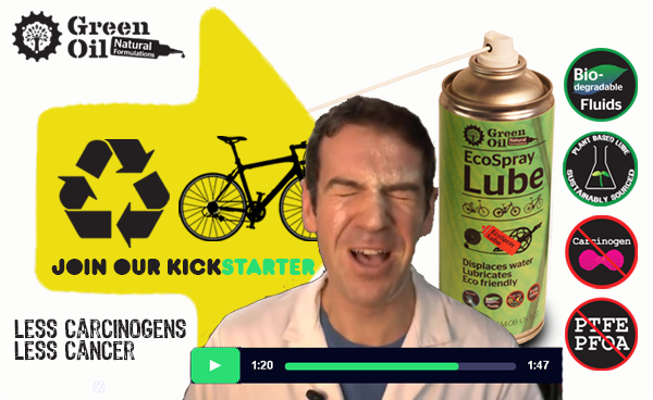 The Amuzing and informative Green Oil EcoSpray Lube Kickstarter video