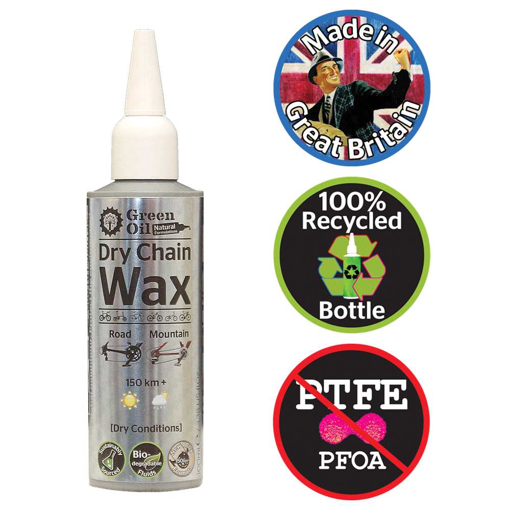 Green oil dry chain wax 2025